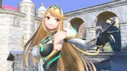 Mythra en el Templo.
