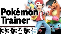 33-35 Pokémon Trainer – Super Smash Bros
