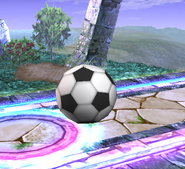 Un Balón en Super Smash Bros. Brawl.