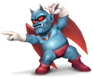 Art Oficial del Demonio en Super Smash Bros. Brawl.