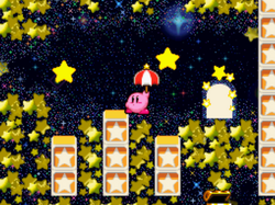 Habitación estrellada Kirby Super Star Ultra