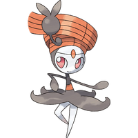 Meloetta Forma Danza Ilustracion