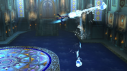Movimiento especial hacia arriba de Greninja (2) SSB4 (Wii U)