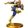 Trofeo de Captain Falcon SSB4 (Wii U)