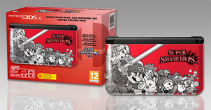 Edicion limitada de Nintendo 3DS version Smash Bros