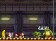 Kritter en Donkey Kong: Jungle Climber.