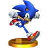 Trofeo de Sonic SSB4 (3DS)