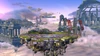 Vista general del Campo de batalla SSB4 (Wii U)