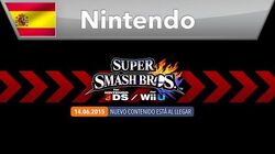 Vídeo completo del Super Smash Bros. Direct del 14/06/15.