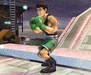 Little Mac al ser invocado.