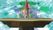 Versión Omega del escenario en Super Smash Bros. para Wii U