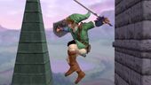 Indefensión Link SSB4 (Wii U)