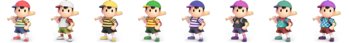 Paleta de colores de Ness SSBU.png