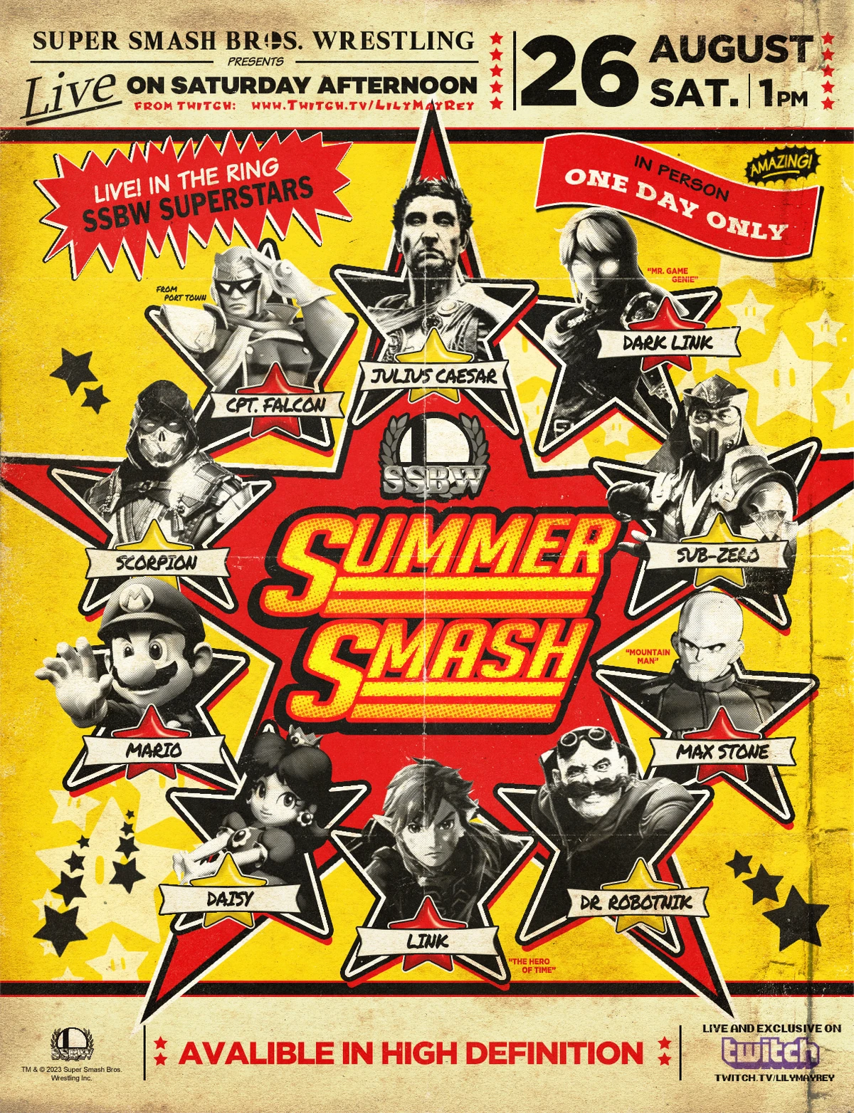 Summer Smash (2023) | Super Smash Bros Wrestling. Wiki | Fandom