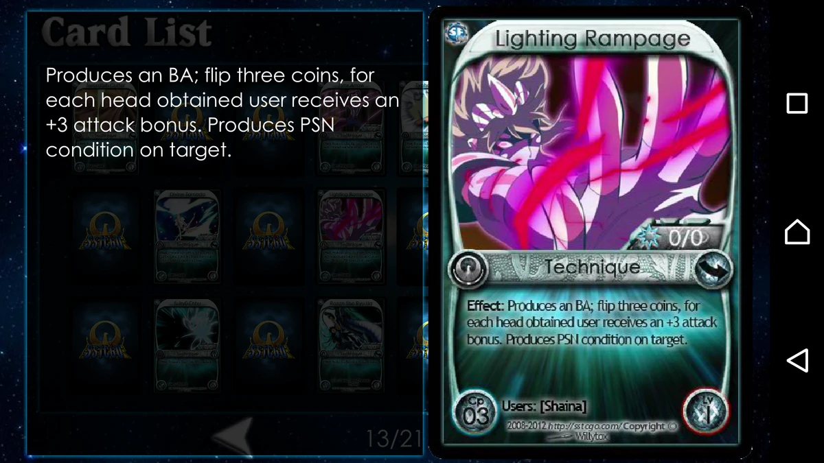 Lighting Rampage | SSTCGO2 Wikia | Fandom