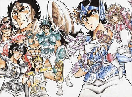 Cavaleiros de Bronze - Saint Seiya - The book of death