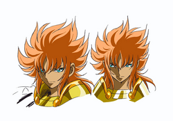 Um dos 12 cavaleiros de ouro em Saint Seiya Ômega, Genbu de Libra