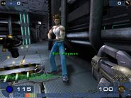 A cheat code in Unreal tournament 2003