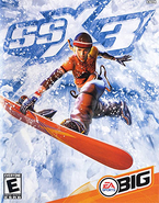 Allegra on the cover of SSX 3