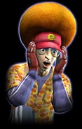 Eddie as he appears in SSX Tricky.