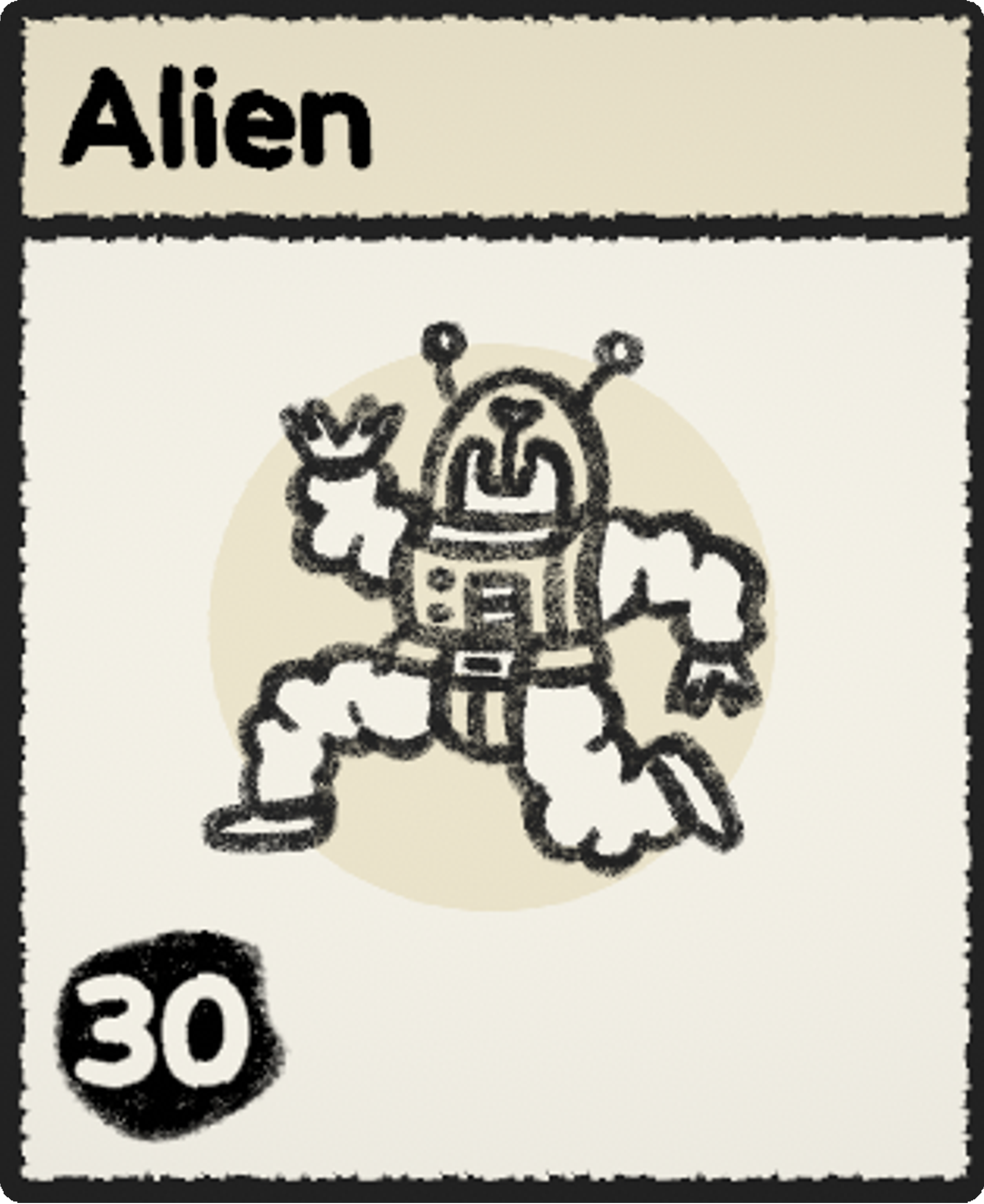 絵画 Alien Donation ALIEN