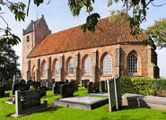 De Martinuskerk in het dorp Sint-Maarten.