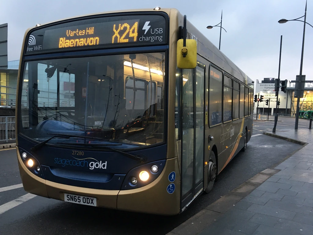 X24 Blaenavon to Newport Stagecoach Gold Wiki Fandom