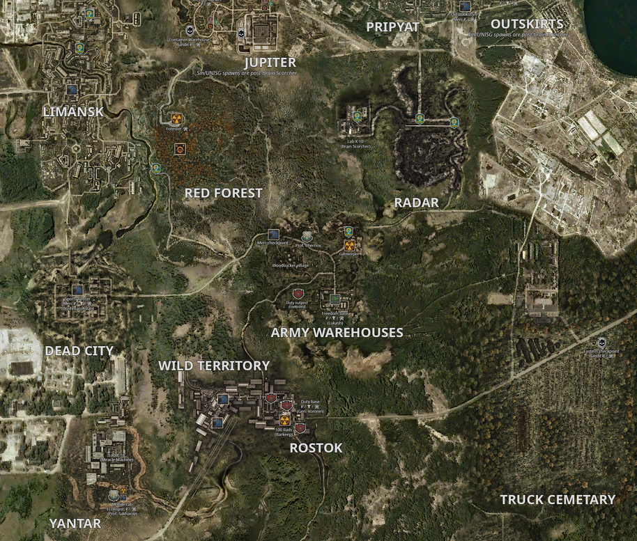 Factions | S.T.A.L.K.E.R. Anomaly GAMMA Wiki | Fandom