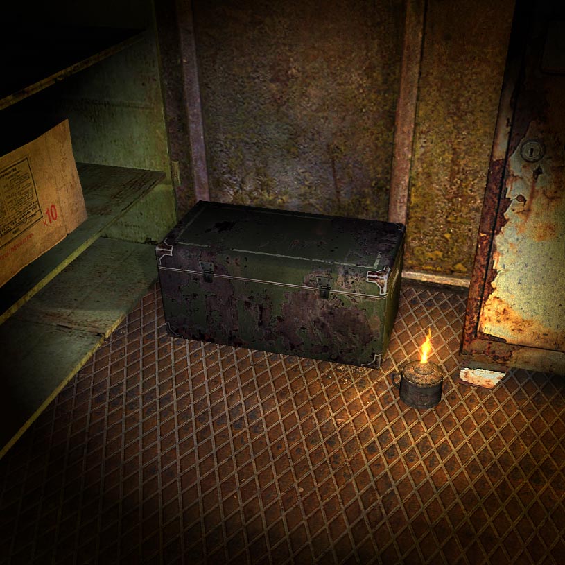 call of chernobyl storage