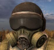Стальной шлем с костюмом ЧН-3а
