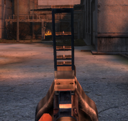 The launcher's ladder sight