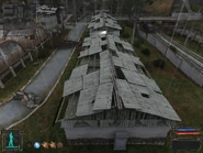 Inside this barracks.