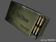 Патрони P90.jpg (57 КБ) Патрони 5.7x28 FMJ mm