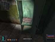 Use opens the locker.