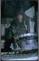 Kierowca trupiarki w postaci członka 