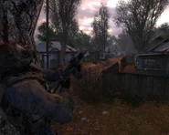 Командир наёмников во время боя.