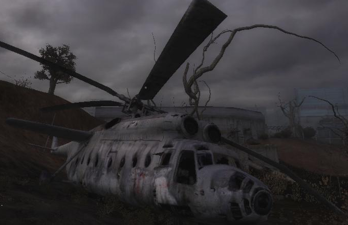 stalker call of chernobyl crash