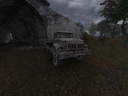 W pobliżu tunelu pod nasypem