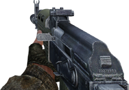 The AKM-74/2 in first-person view