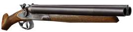 Sawed off shotgun render