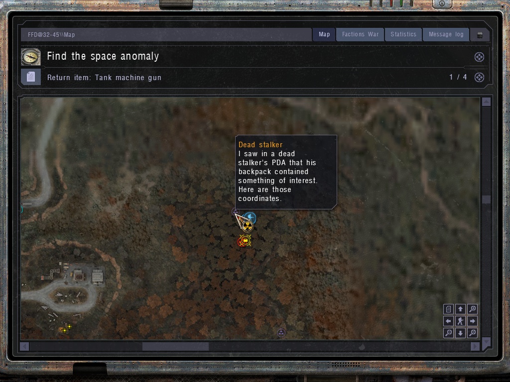 Сталкер аномалии карта аномалий