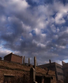 Zniekształcenia rozciągające się w kierunku nieba są optycznym znakiem pola psionicznego