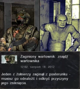 Zaginiony wartownik temat