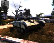 T-64 tank in Army warehouses (Shadow of Chernobyl)