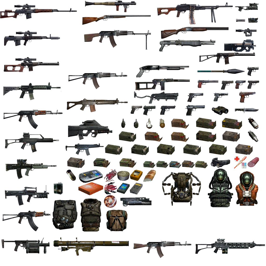 List of Weapons and All Weapon Locations