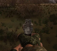 Ceremonial PMm iron sights.