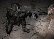 NPC держит дробовик как за пистолет.png (947 Кб) NPC держит основное оружие как пистолет