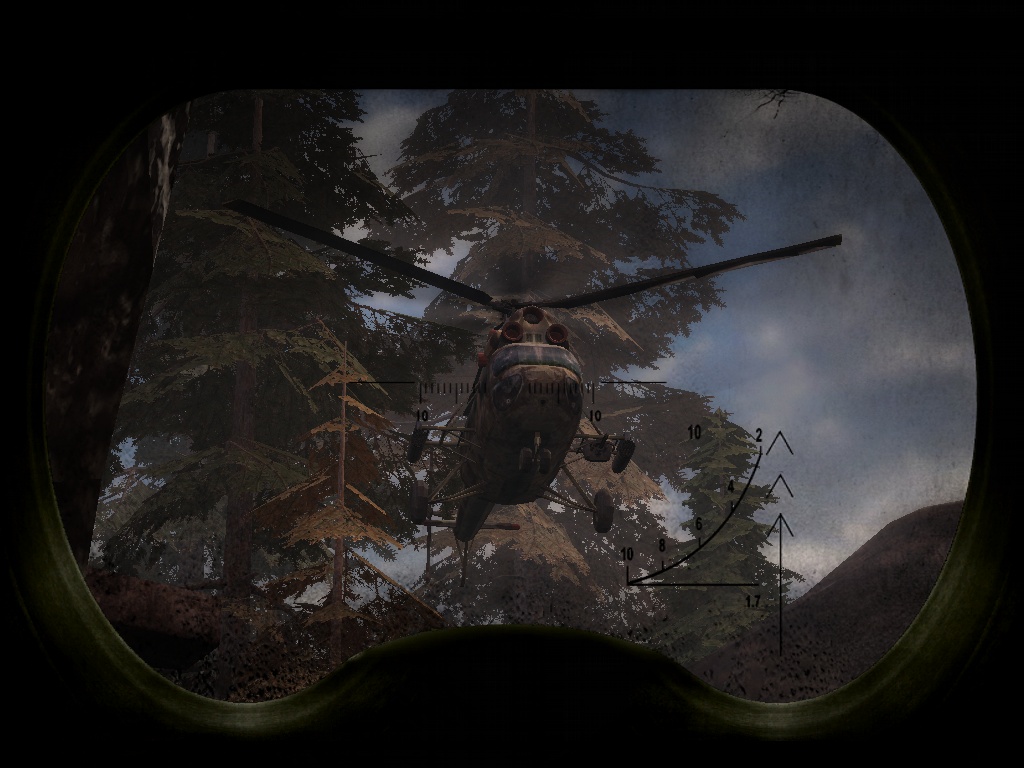 stalker call of chernobyl helicopter