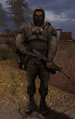 Main CS character red bridge stalker leshiy