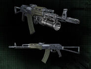 Render SoC weapon AKM-74-2 wallpaper